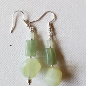Jade Drop Earrings