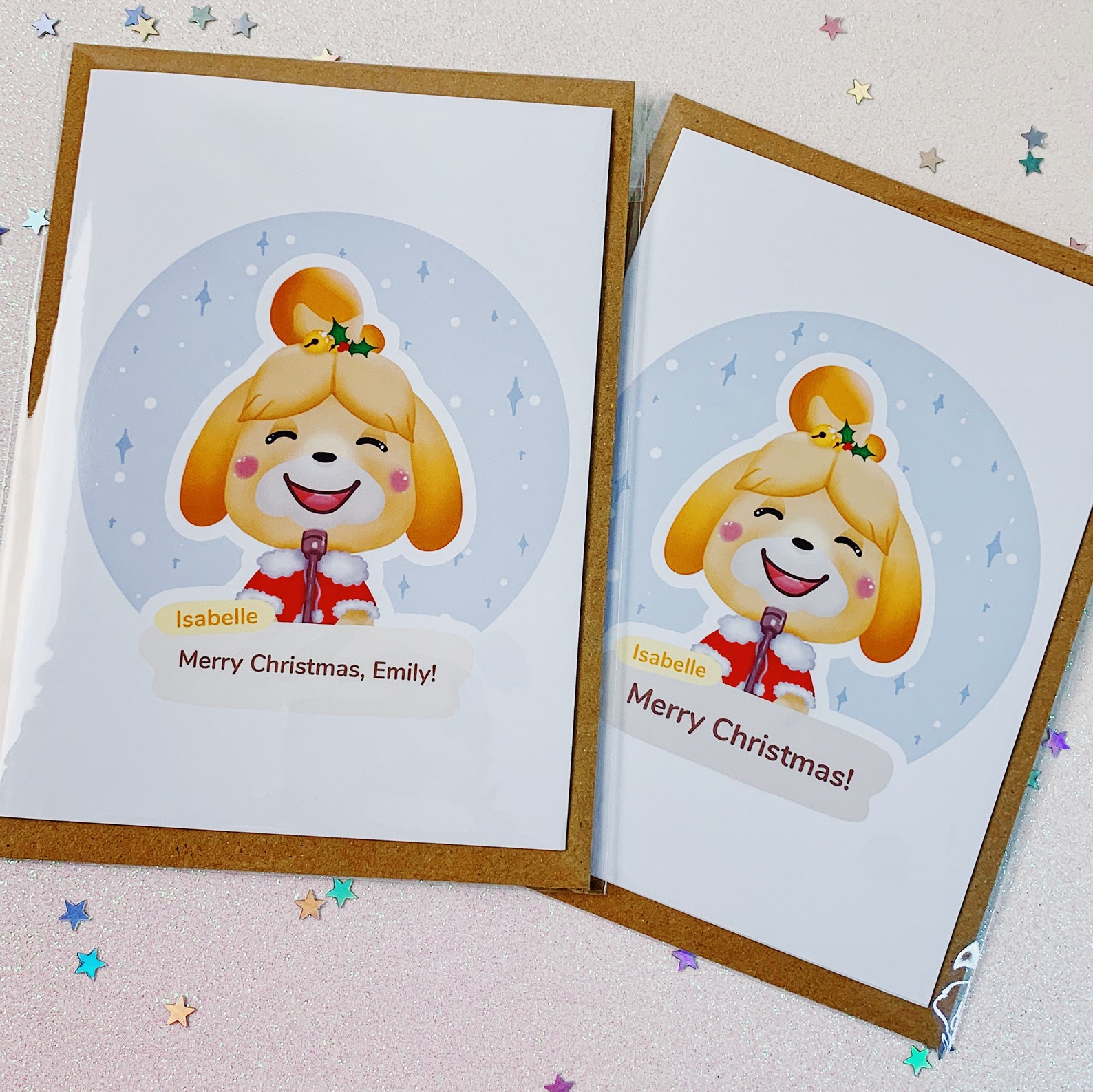 Personalised Animal Crossing Christmas Card Customise With Etsy
