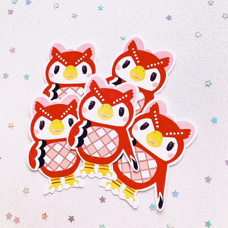 Download Celeste Animal Crossing 12 Vinyle Sticker Pack ...