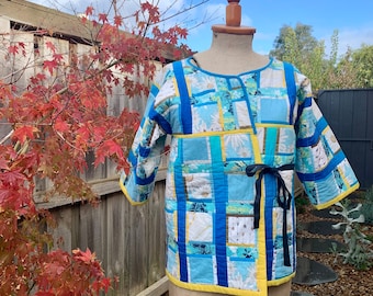 Patchwork Quilt Mantel ( XS - M )