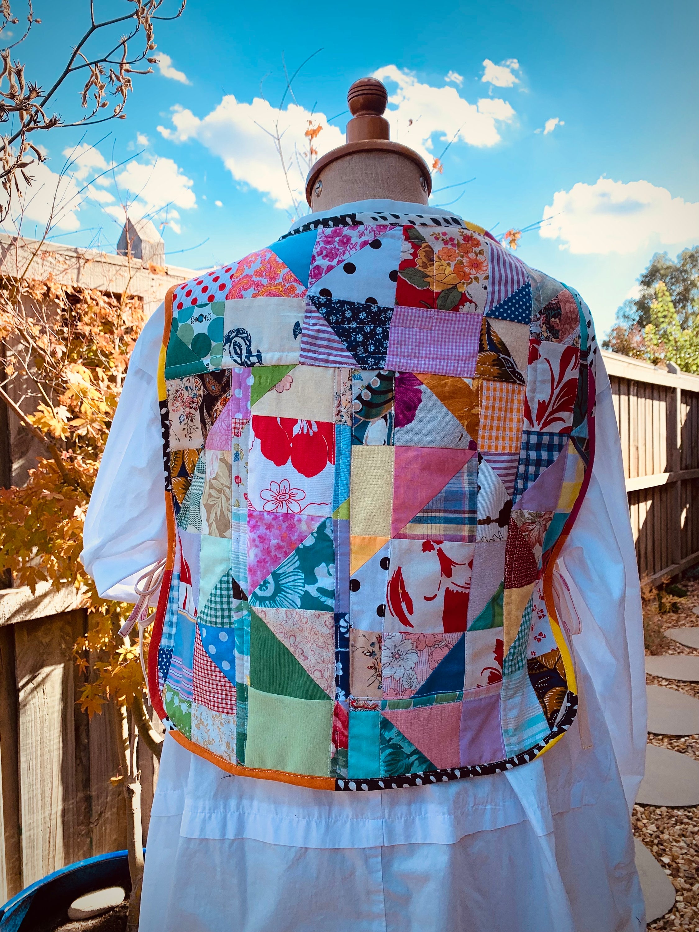 Reversible Vintage Patchwork Quilt Vest (one Size) - Etsy