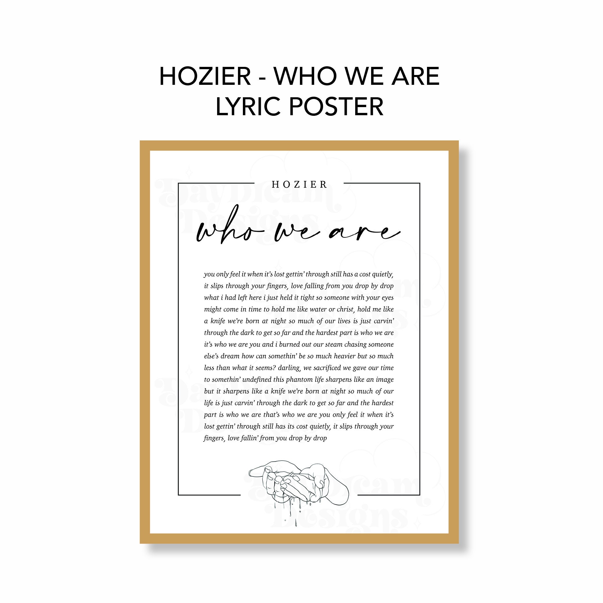 Hozier – Who We Are Lyrics
