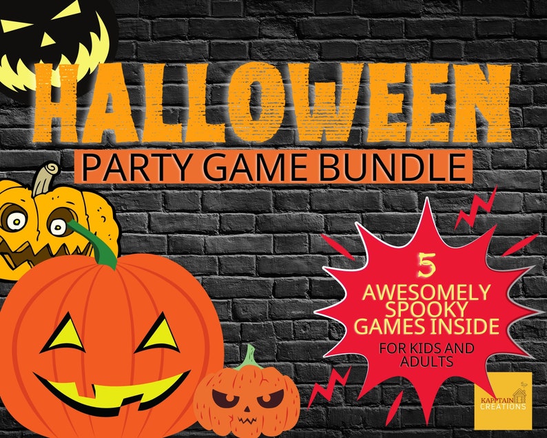 Halloween Games Printable Virtual Halloween Games Adult Halloween Games Halloween Party Games Halloween Kids Activities Halloween image 9