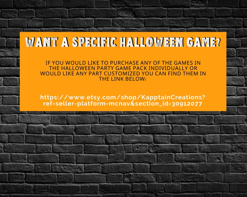 Halloween Games Printable Virtual Halloween Games Adult Halloween Games Halloween Party Games Halloween Kids Activities Halloween image 7