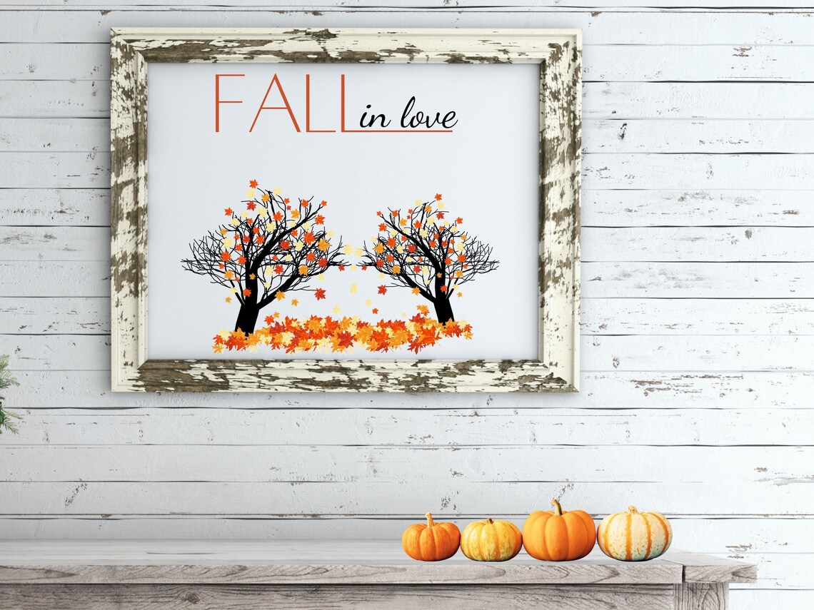 Fall Wall Art Fall Home Decor Fall Decor Autumn Decor Etsy