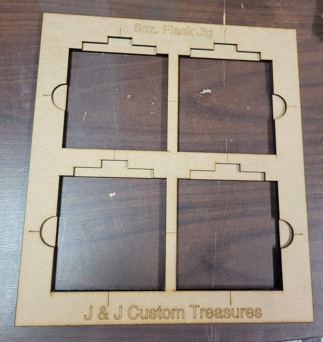 Flask Engraving Jig for Lasers Etsy