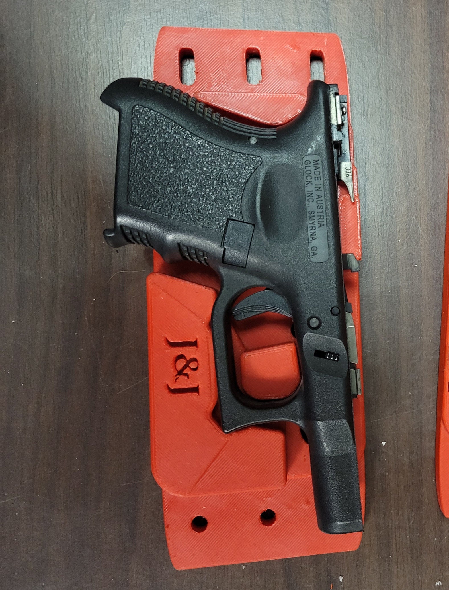 Laser Engraving Jig for Glock Pistols Etsy