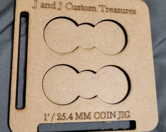 1" Coin engraving Jig