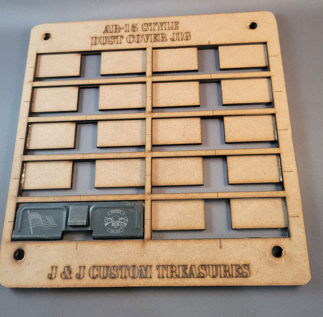 AR15 Dust Cover Laser Engraving Jig Etsy