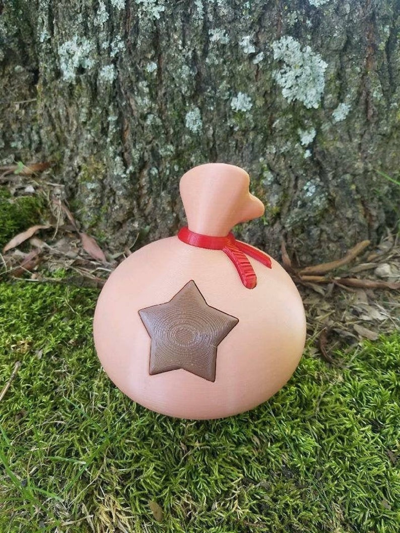 Animal Crossing Bell Bag Piggy Money Bank Container with 3 | Etsy