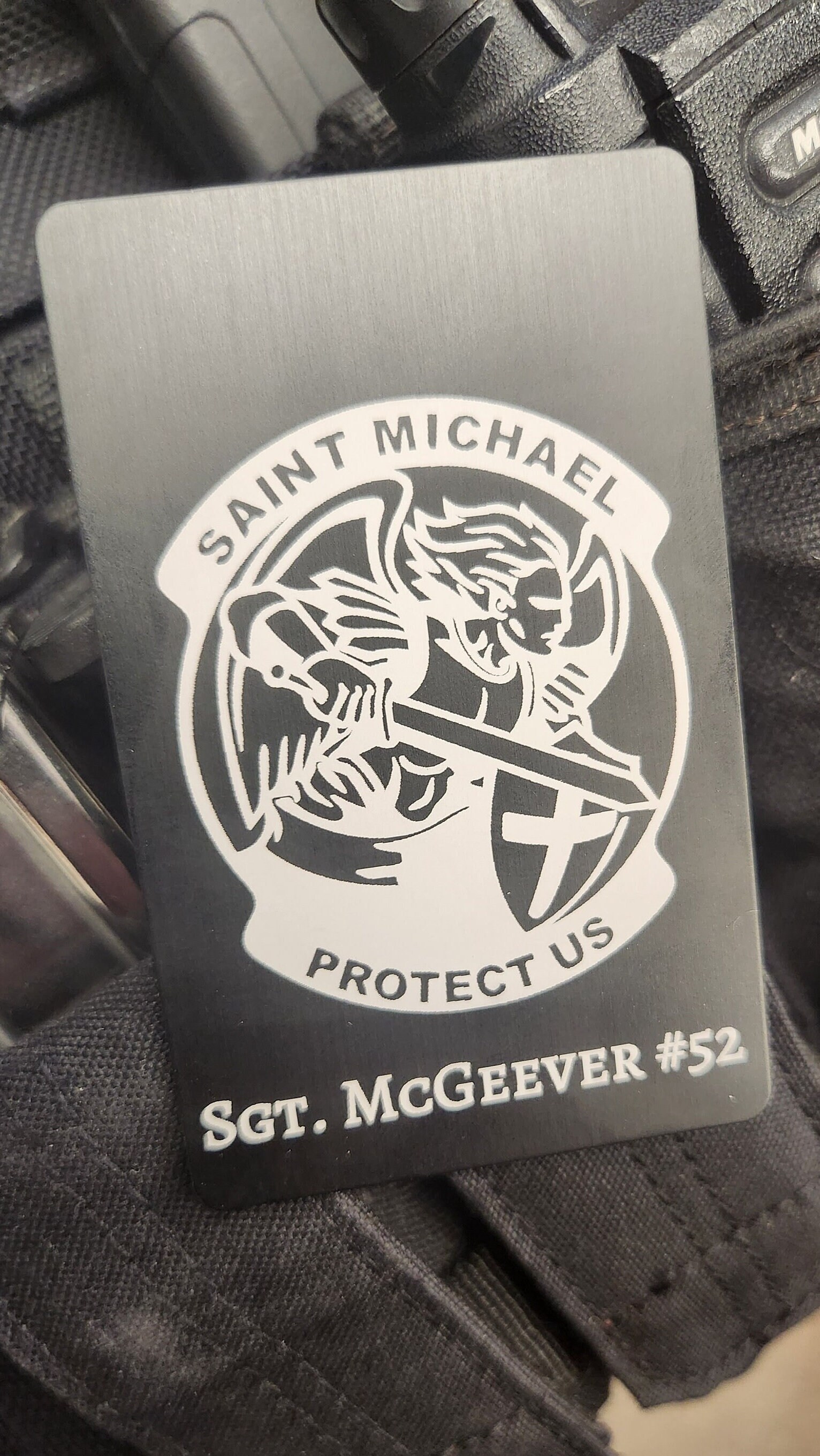 Personalized Metal Miranda Rights Card for Police Officers - Thick Best ...