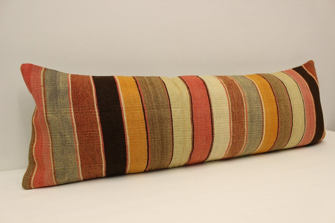 Long Pillow 12x36 inch 30x90 cm Lumbar Cushion Bolster Pillow Etsy