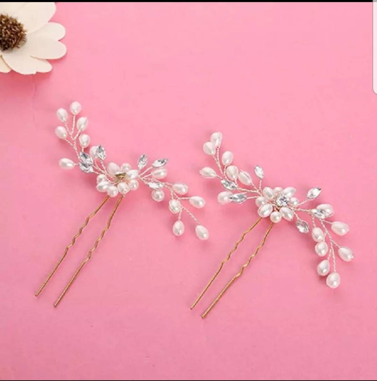 Bridal Hair Pinbridesmaid Hair Pinwedding Hair Etsy