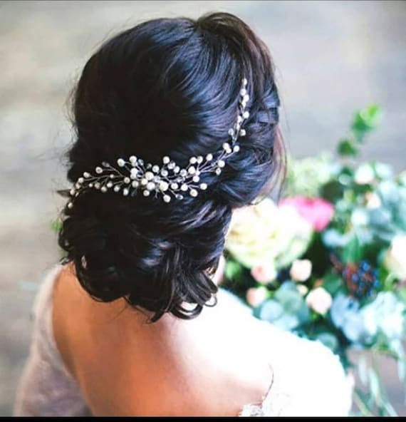 Wedding hair clips for bridesmaids deals