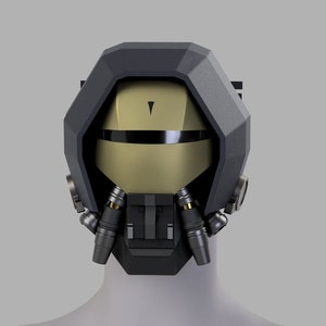Pyke Syndicate Guard Helmet STL (The Book of Boba Fett) (Download)