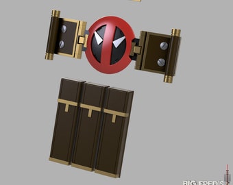 デッドプールのカタナと鞘（デッドプールとウルヴァリン）STL