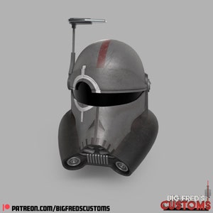 Crosshair Helmet (The Clone Wars and The Bad Batch) Stl (Download)