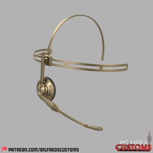 Jedi Headset Comlink (Revenge of the Sith) Stl (Download)