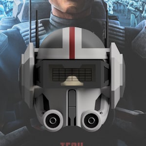Tech Casco (The Clone Wars e The Bad Batch) Stl (Download)
