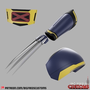 DP3 Wolverine Cosplay Kit STL (Download)