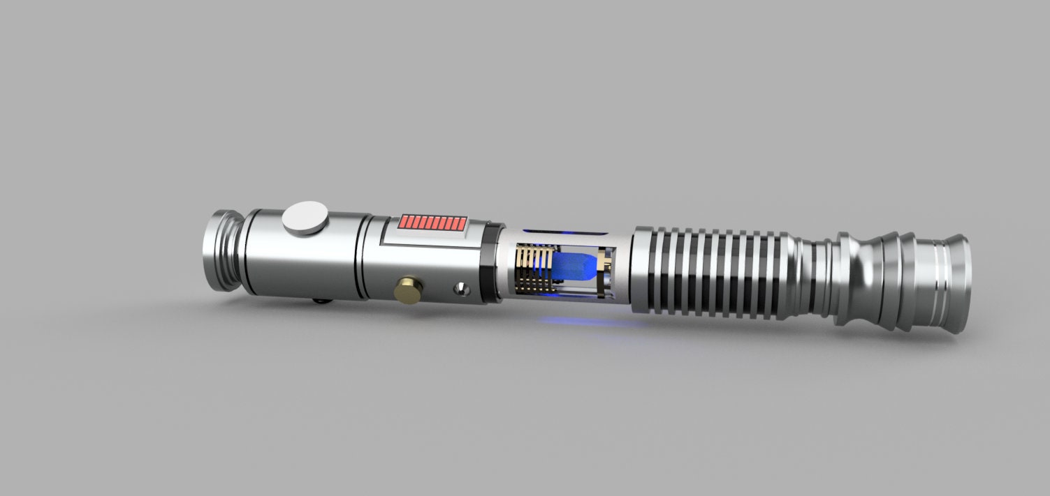 Ki Adi Mundi Lightsaber Hilt (star Wars Ep.iii) Stl