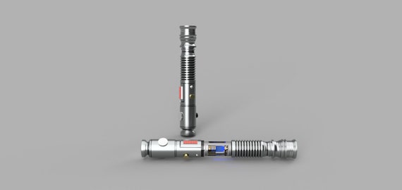 Ki Adi Mundi Lightsaber Hilt (star Wars Ep.iii) Stl