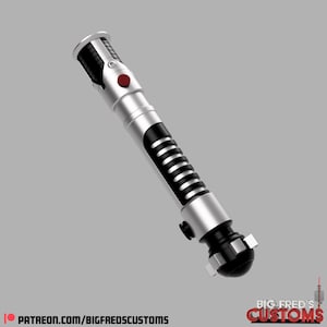 Obi-Wan Kenobi Lightsaber (The Phantom Menace ) STL File (Download)