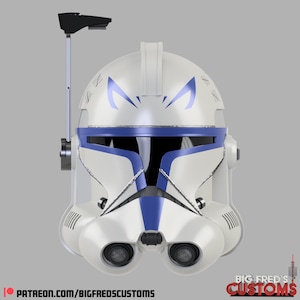 Casco clon Capitán Rex Fase 2 (Acción en vivo Ahsoka) Stl (Descargar)