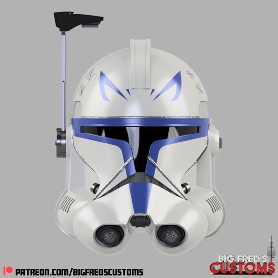 Captain Rex Phase 2 Clone Helmet (live Action Ahsoka) Stl