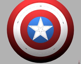 Captain America Shield (MCU) Stl File (Download)
