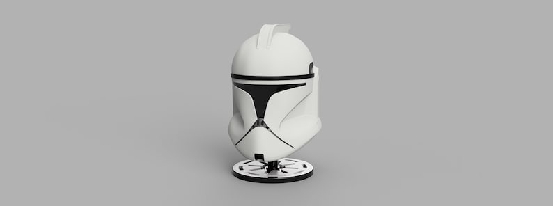 Phase 1 Clone Trooper Helmet Stl star Wars Attack of the | Etsy