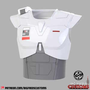 Imperial Super Commando Chest Armor (Beskar Stormtrooper) Stl (Download)