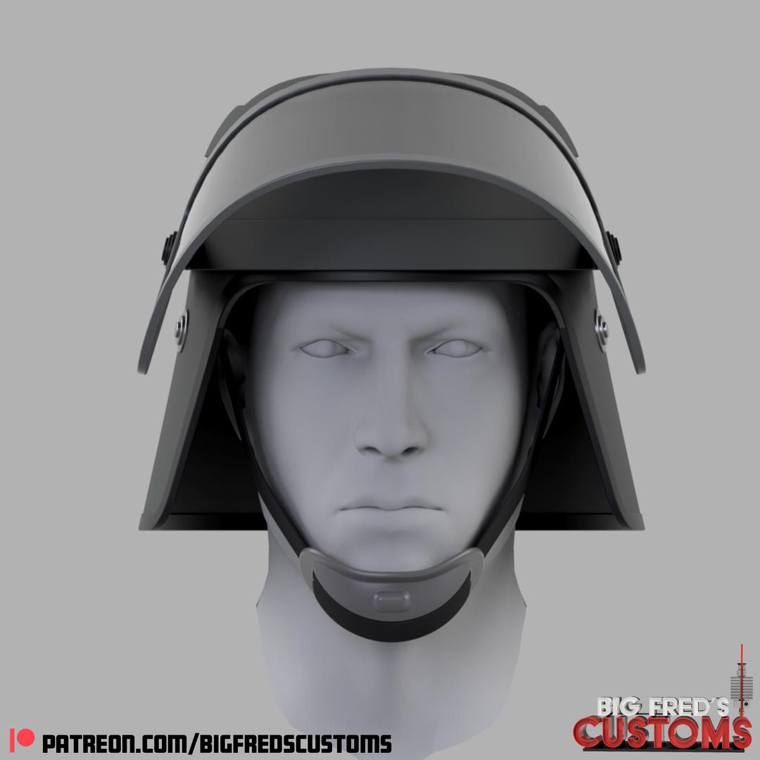 Riot Trooper Helmet (andor) STL File (download) - Etsy