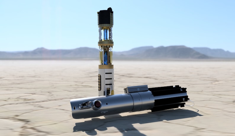 Luke Skywalker ESB-ljussabel med chassi stl (nedladdning) bild 3