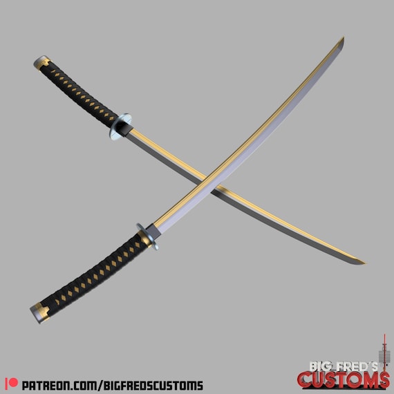 デッドプール 刀 デッドプールのカタナと鞘（デッドプールとウルヴァリン）STL