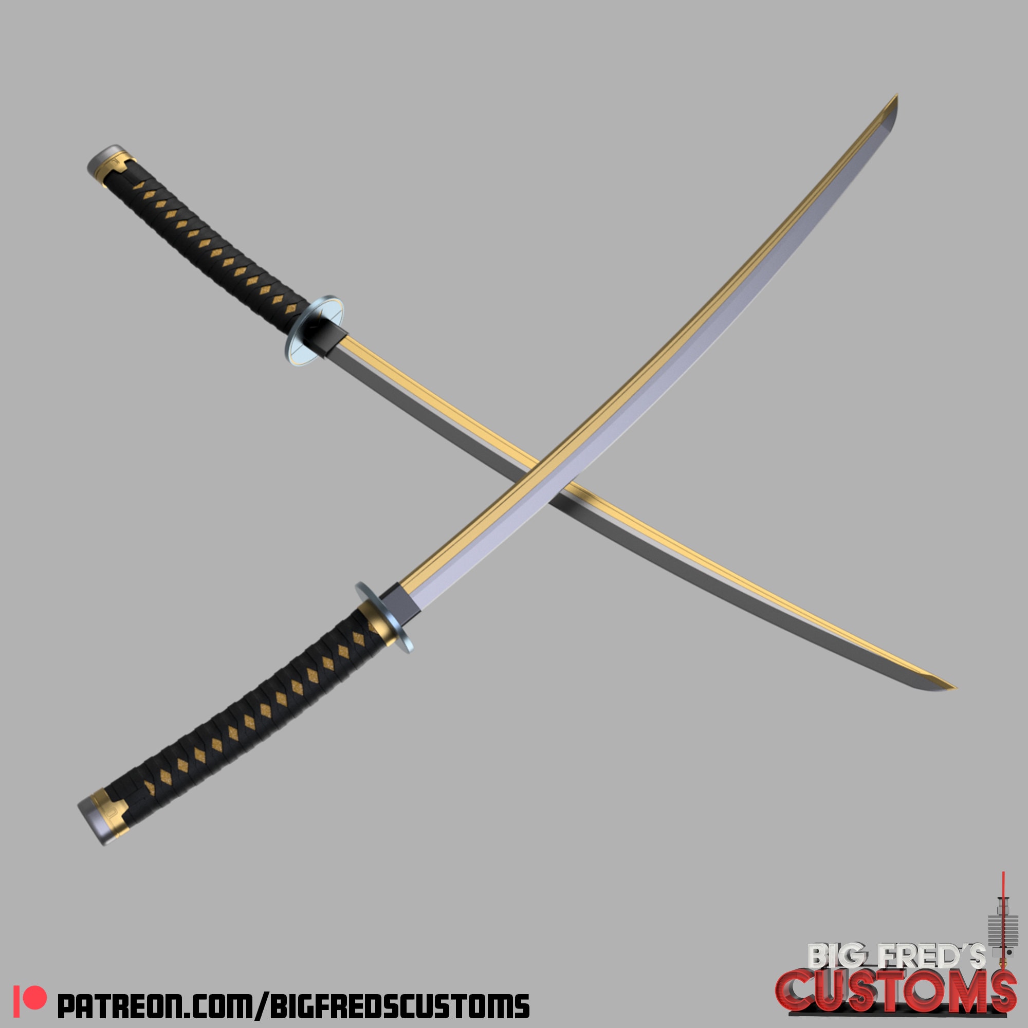 デッドプール 刀 デッドプールのカタナと鞘（デッドプールとウルヴァリン）STL