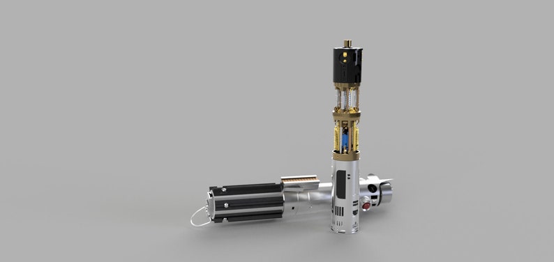 Luke Skywalker ESB-ljussabel med chassi stl (nedladdning) bild 1