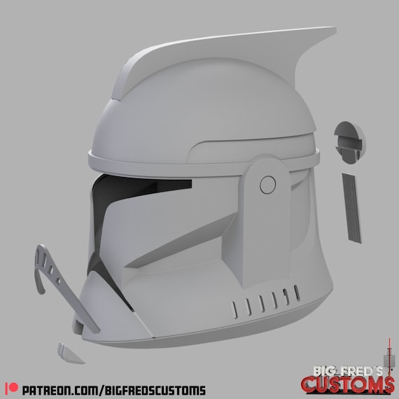 フェーズ 1 クローン トルーパー ヘルメット (アソーカ) Stl