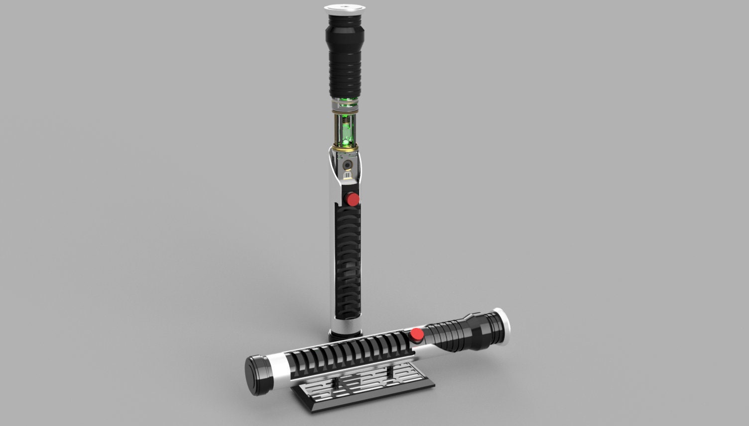 Qui Gon Jinn Lightsaber - 3D Print .STL File