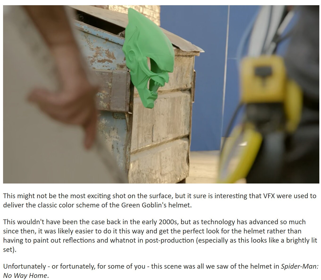 グリーン ゴブリン ヘルメット (パンプキン ボム付き