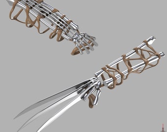 アダマンチウム骨爪（デッドプールとウルヴァリン）STL（ダウンロード