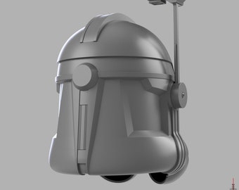 専用先入観を捨てて踏め！！最強RAM'S HEAD系clone Captain Rex Phase 2 Clone Helmet (live Action Ahsoka) Stl