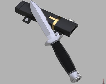 Deadpool Leg Knife (Deadpool 3) STL (Download)