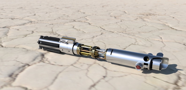 Luke Skywalker ESB-ljussabel med chassi stl (nedladdning) bild 5