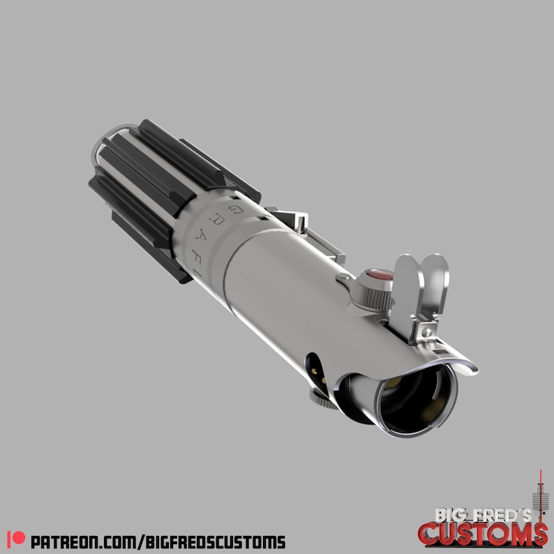 Luke Skywalker ANH Graflex Lightsaber (Uma Nova Esperança) STL (Download) imagem 4
