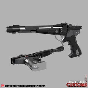 The Mandalorian's New Blasters/ Imperial Commando Blaster (the Mandalorian) STL (Download)