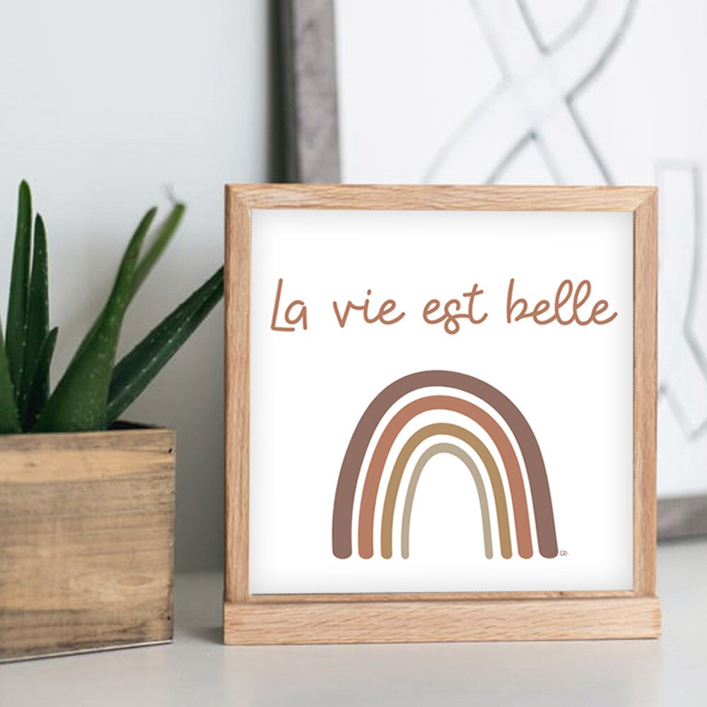 Carte Arc en Ciel La Vie Est Belle