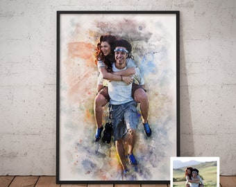 Personalised Art For Couples Husband Wife Partner, Perfect Print Gift For Girlfriend Or Boyfriend Birthday Gift Anniversary Gift For Him Her