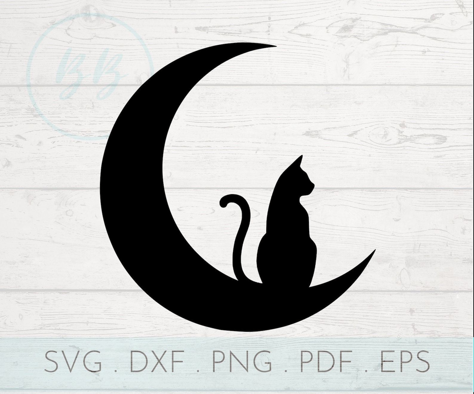 Halloween Cat Moon Cut File Printable Svg Dxf Png Etsy cat-pumpkin-stencil-printable-pumpkin-stencil-jack-o-etsy