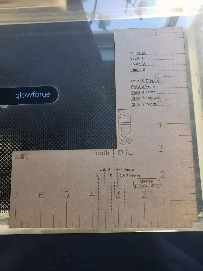 Shirt Pocket Placement Ruler, T-shirt Chest Alignment Tool, Tshirt ...